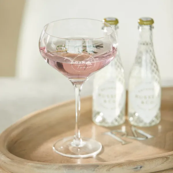 GIN & TONIC GLASS ELEGANCE 